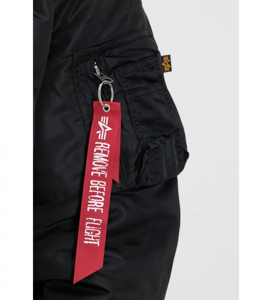 CHAQUETA BOMBER MA1 DTEC NEGRO