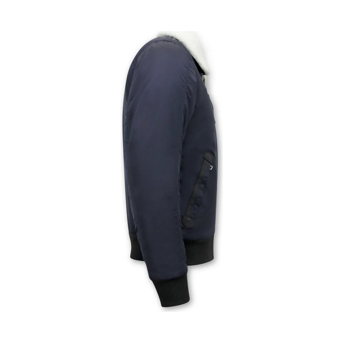 Chaqueta Bomber Para Hombre H