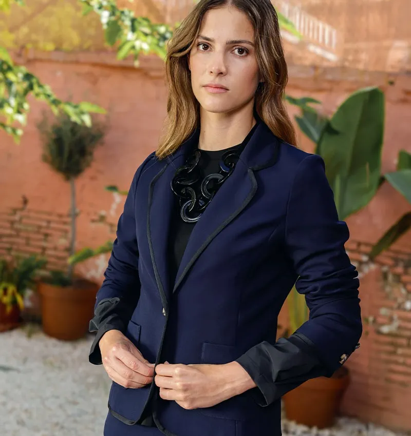CHAQUETA CADEL AZUL MARINO
