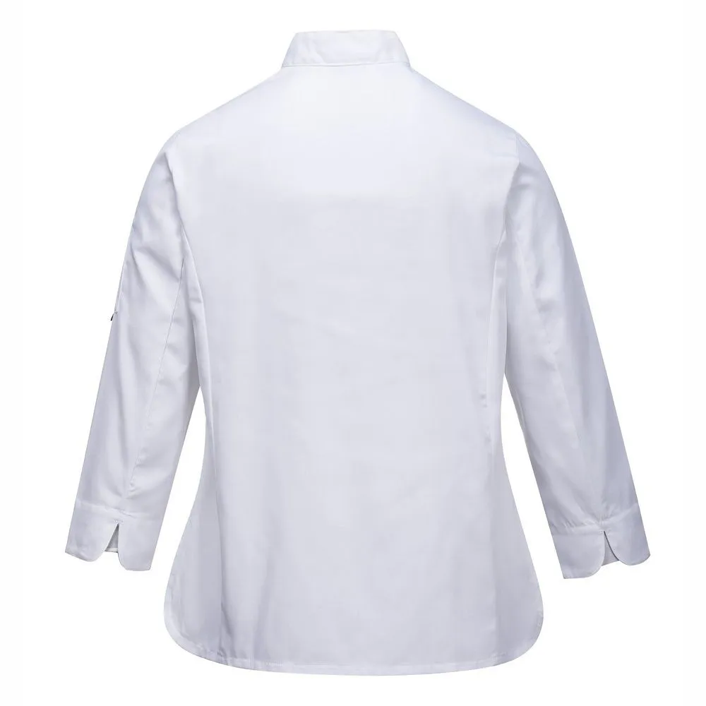 Chaqueta de cocina para mujer manga larga Rachel 