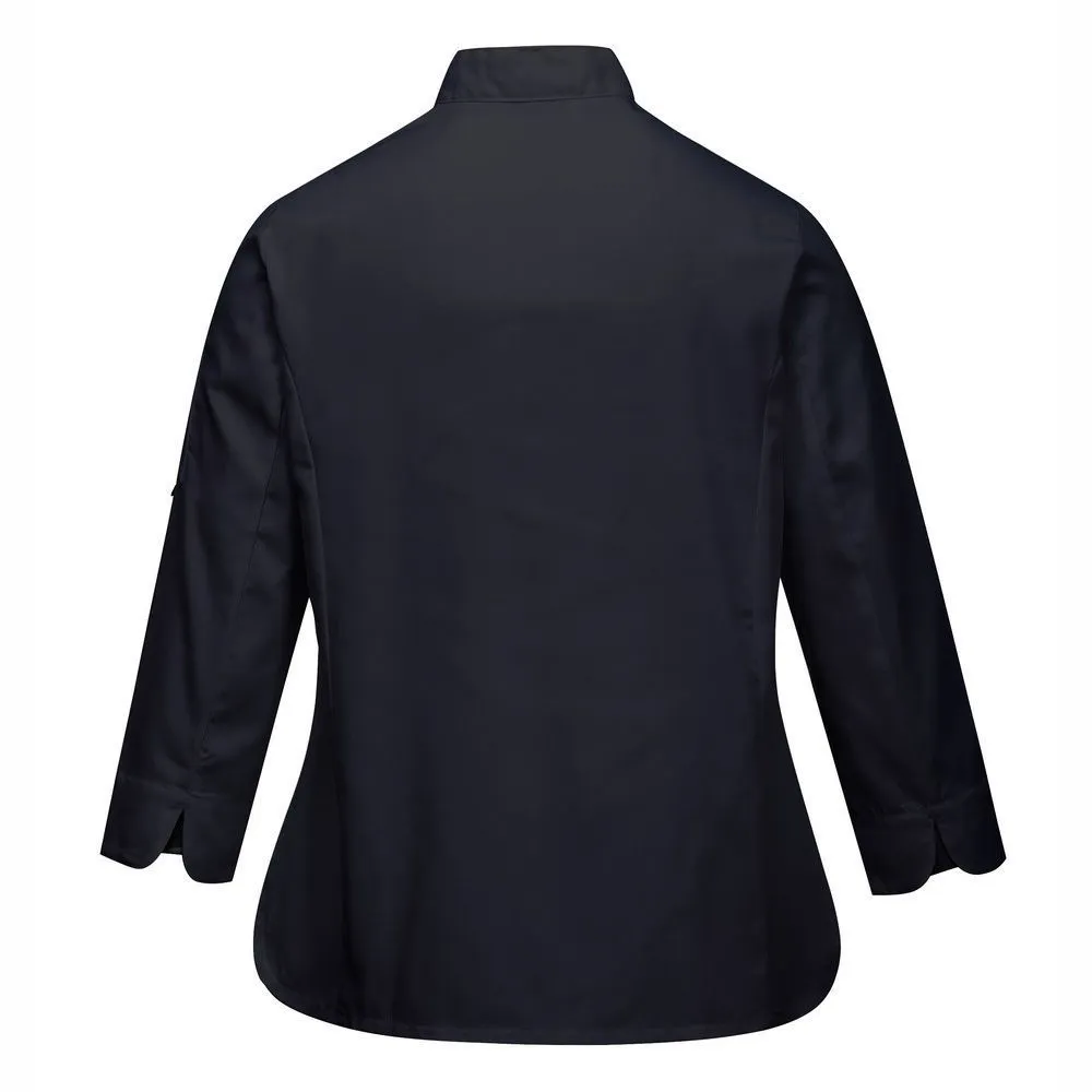 Chaqueta de cocina para mujer manga larga Rachel 