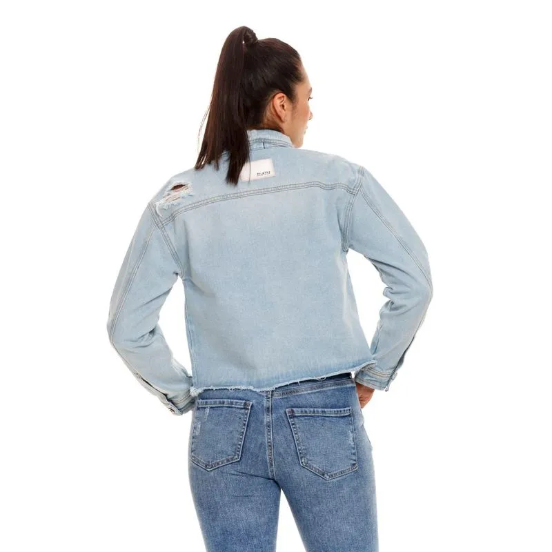 Chaqueta Denim Para Mujer   Pilatos