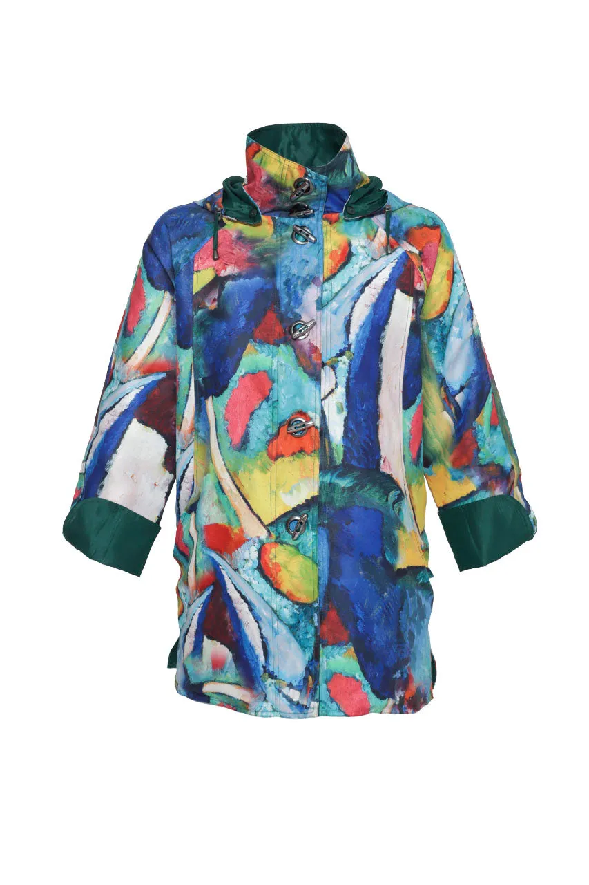 Chaqueta Estampada Reversible Nina Lecker 11116