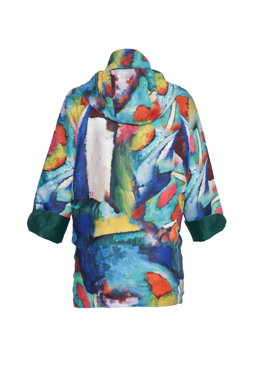 Chaqueta Estampada Reversible Nina Lecker 11116