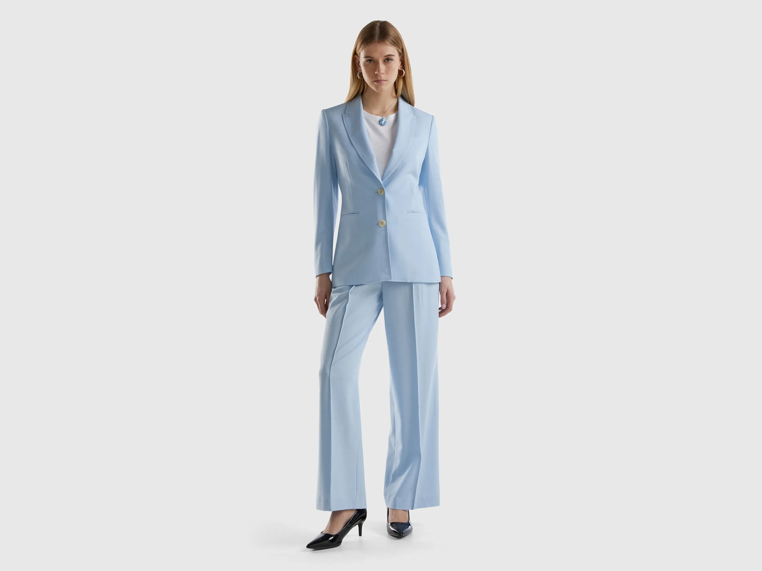 Chaqueta fluida slim fit