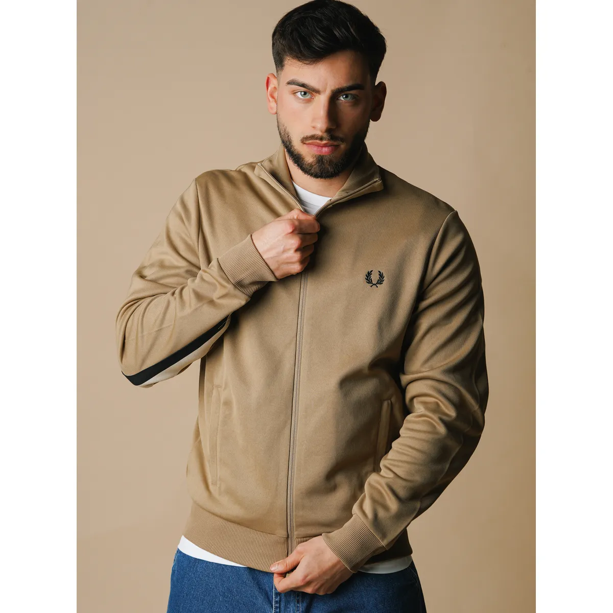 Chaqueta Fred Perry Tape Detail Track