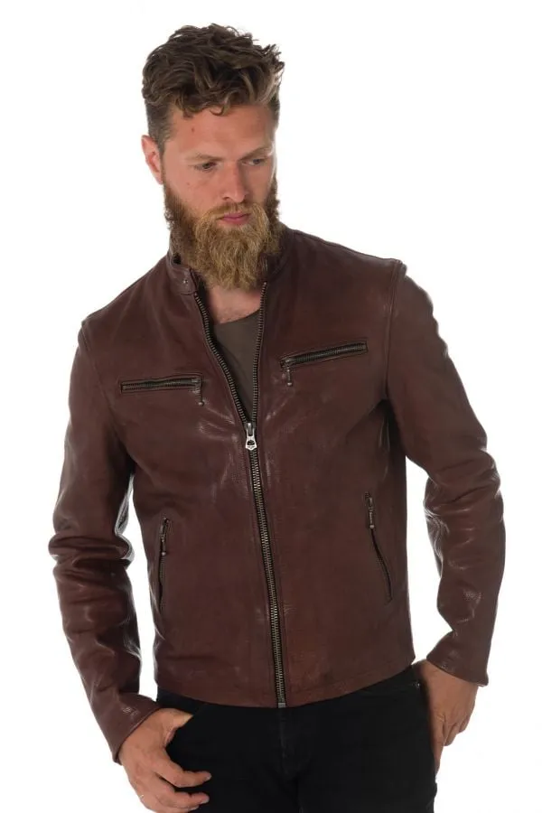 Chaqueta Hombre Daytona Triton Cow Veg Brandy