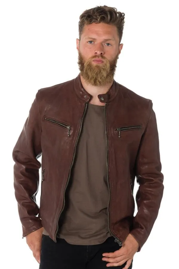 Chaqueta Hombre Daytona Triton Cow Veg Brandy