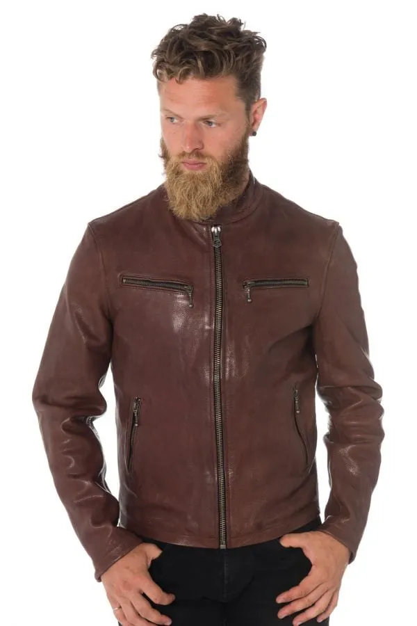 Chaqueta Hombre Daytona Triton Cow Veg Brandy