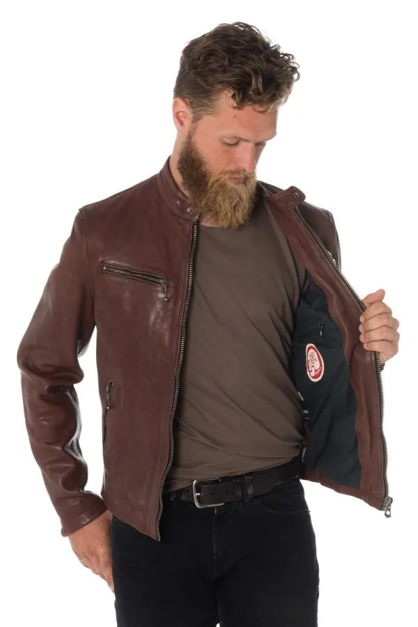 Chaqueta Hombre Daytona Triton Cow Veg Brandy