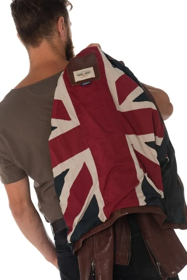 Chaqueta Hombre Daytona Triton Cow Veg Brandy