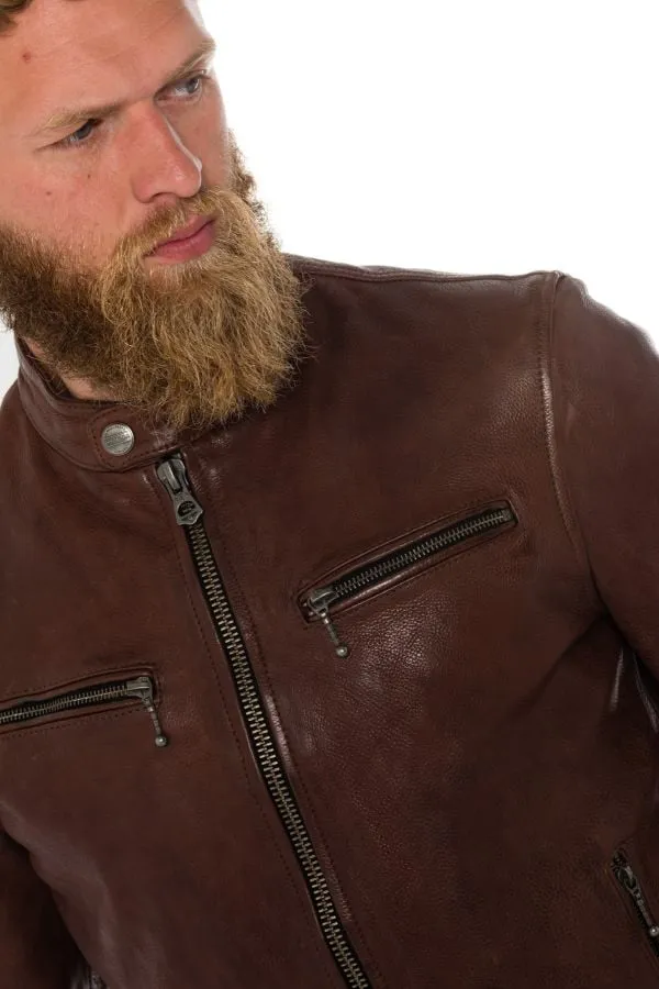 Chaqueta Hombre Daytona Triton Cow Veg Brandy