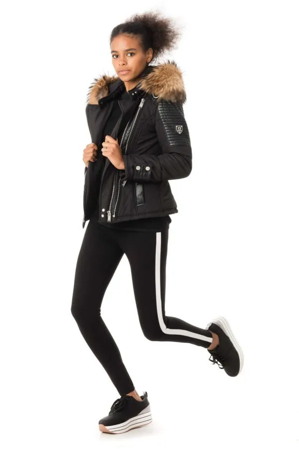 Chaqueta Mujeres Horspist Milano Bis Noir Col Naturel 