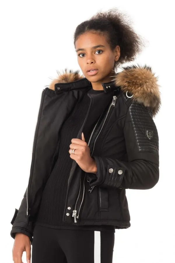 Chaqueta Mujeres Horspist Milano Bis Noir Col Naturel 