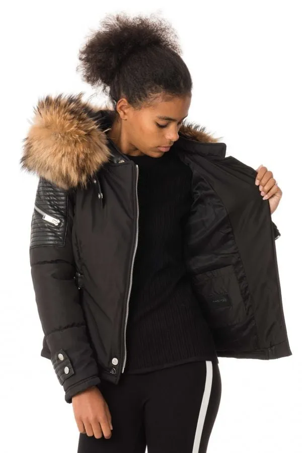 Chaqueta Mujeres Horspist Milano Bis Noir Col Naturel 