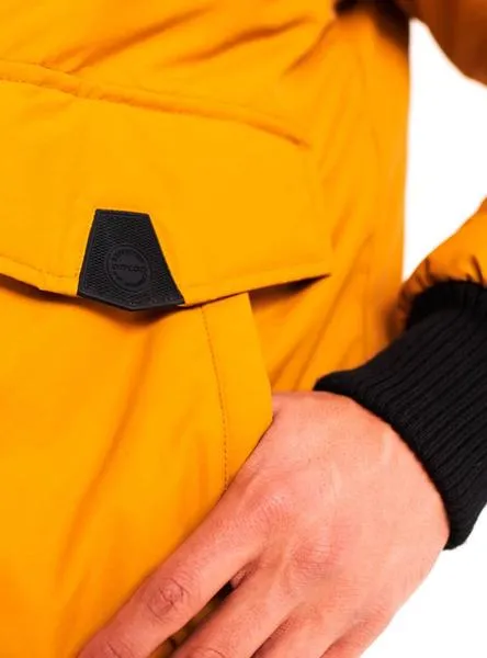chaqueta superdry everest bomber amarillo hombre