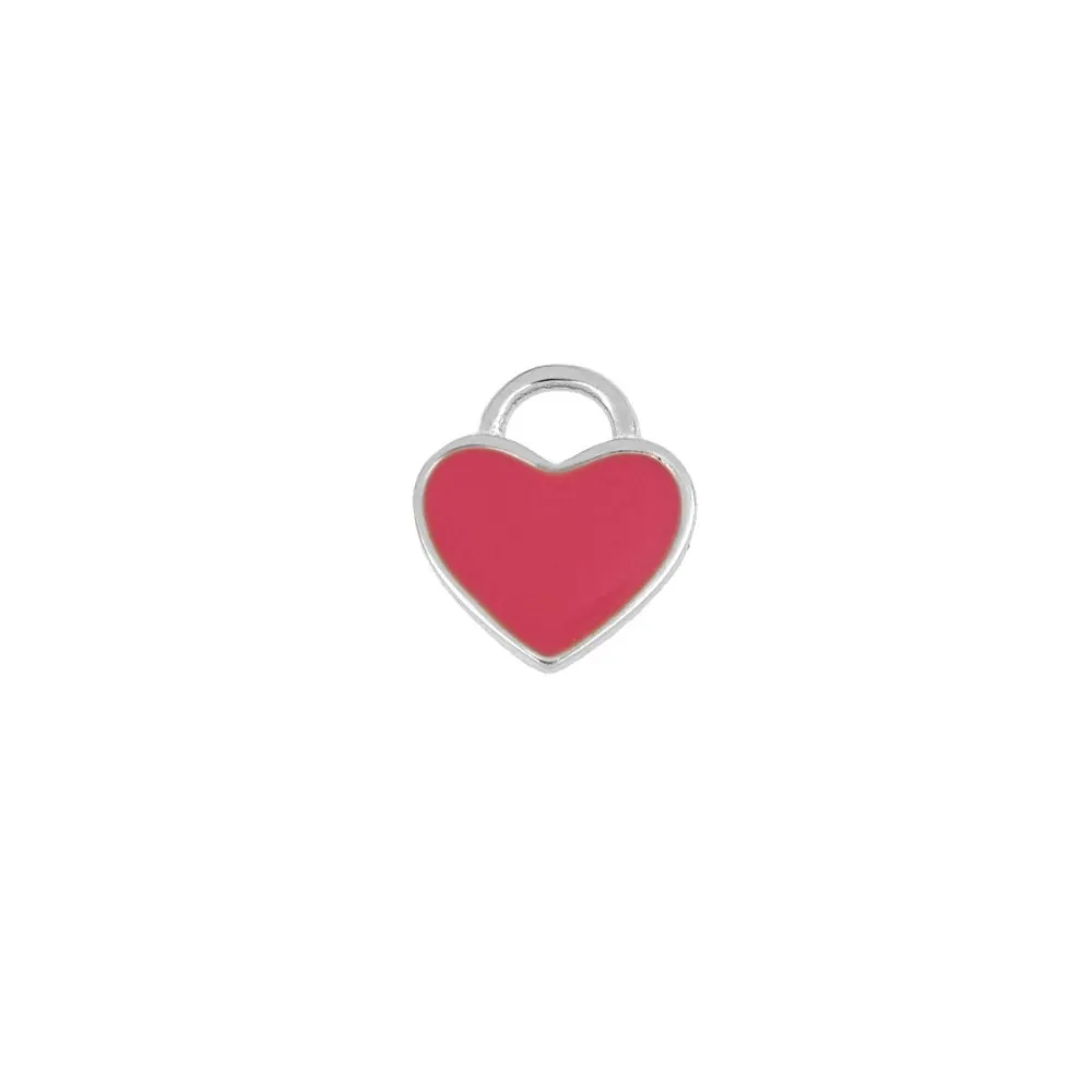 Charm Heart Fucsia