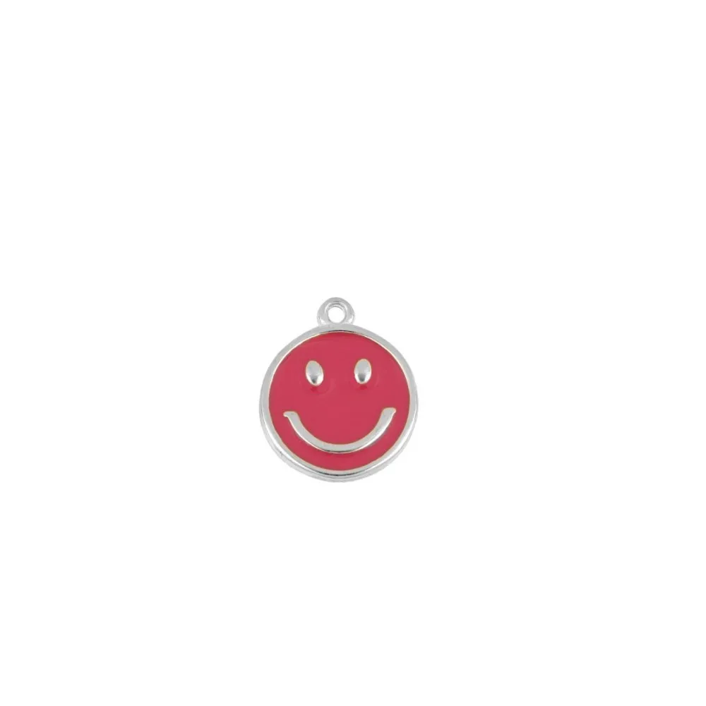 Charm Smiley Fucsia
