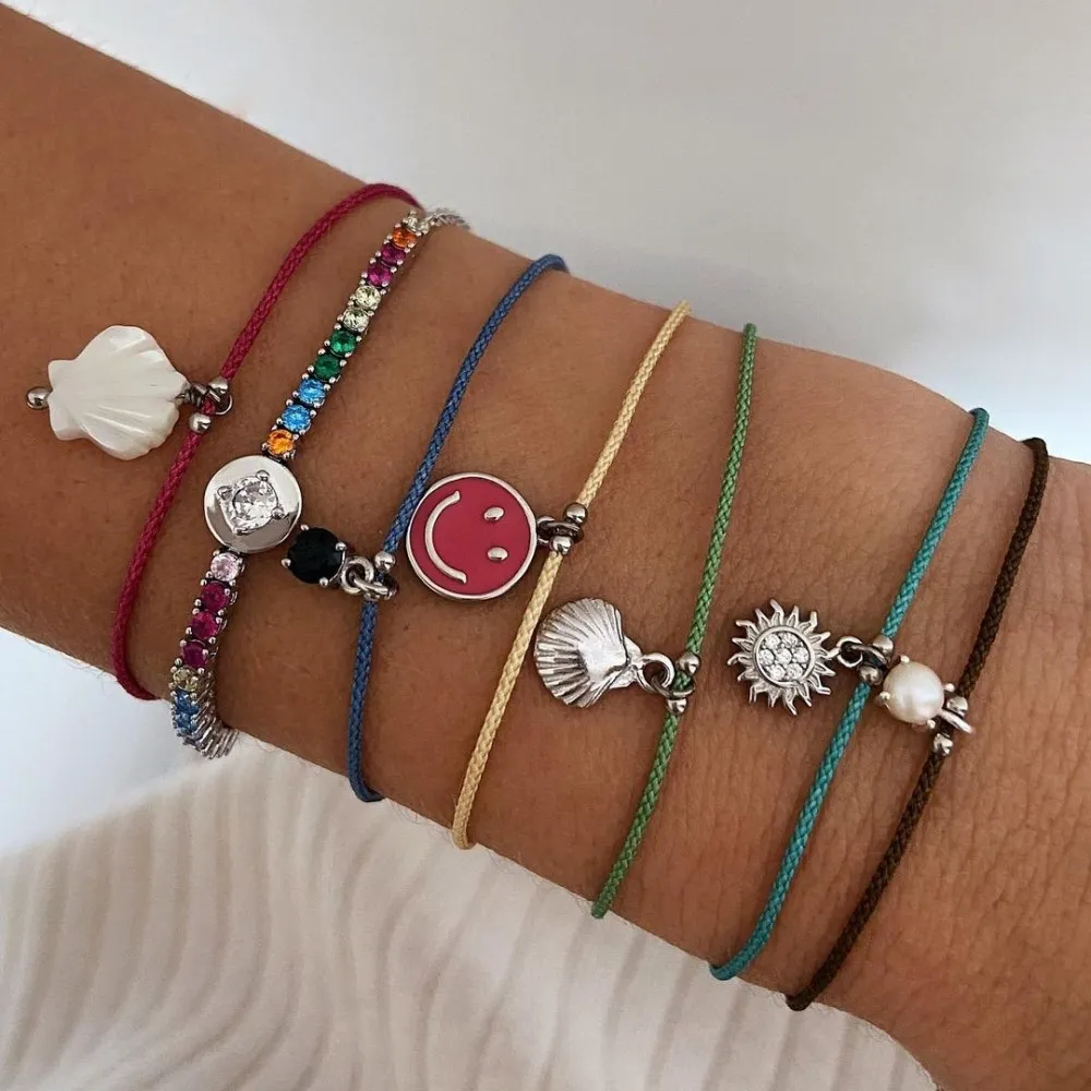Charm Smiley Fucsia