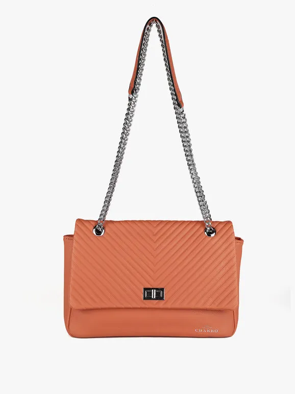 Charro Bolso de mujer acolchado con cadena