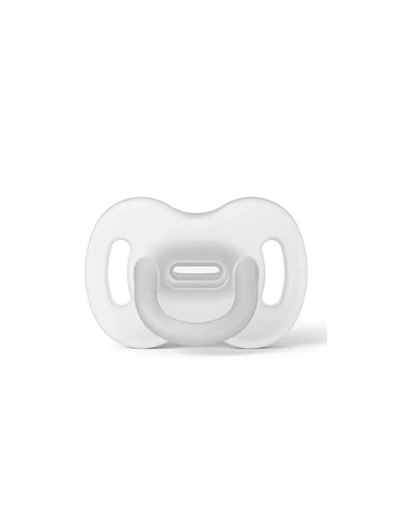 CHUPETE SILICONA FIS 6/18M SX PRO BLANCO SUAVINEX