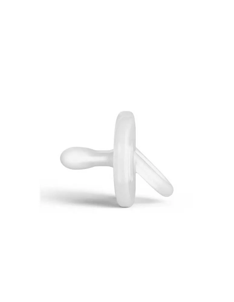 CHUPETE SILICONA FIS 6/18M SX PRO BLANCO SUAVINEX
