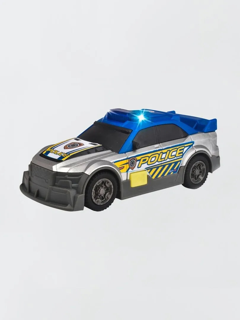 COCHE DE POLICíA DICKIE TOYS  AZUL/GRIS