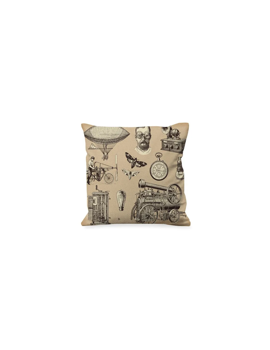 Cojín con Diseños de Steam Punk