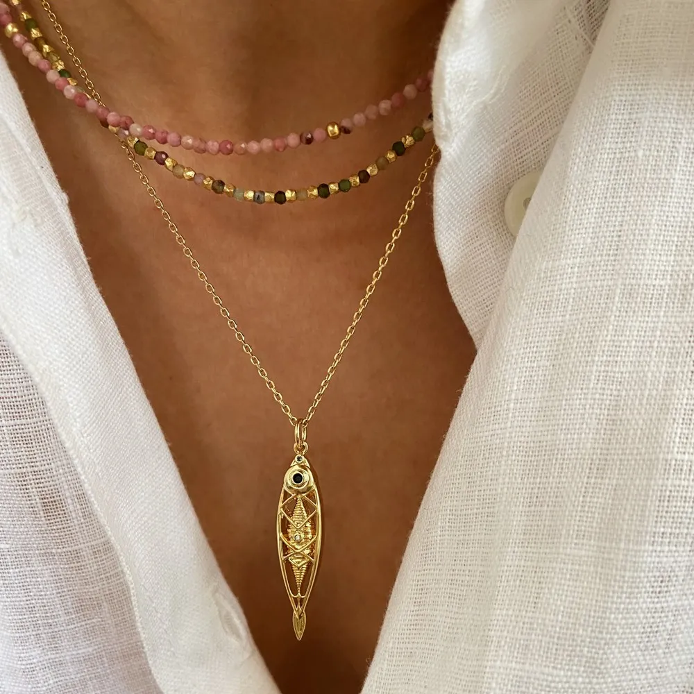 Collar Sardinha Oro