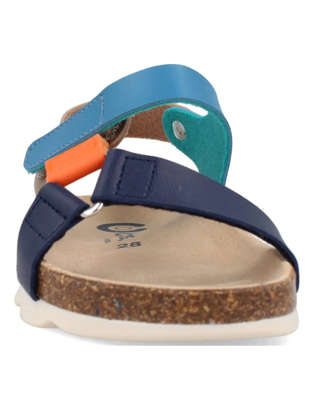 CONGUITOS  SANDALIAS BIO TIRAS MULTICOLOR