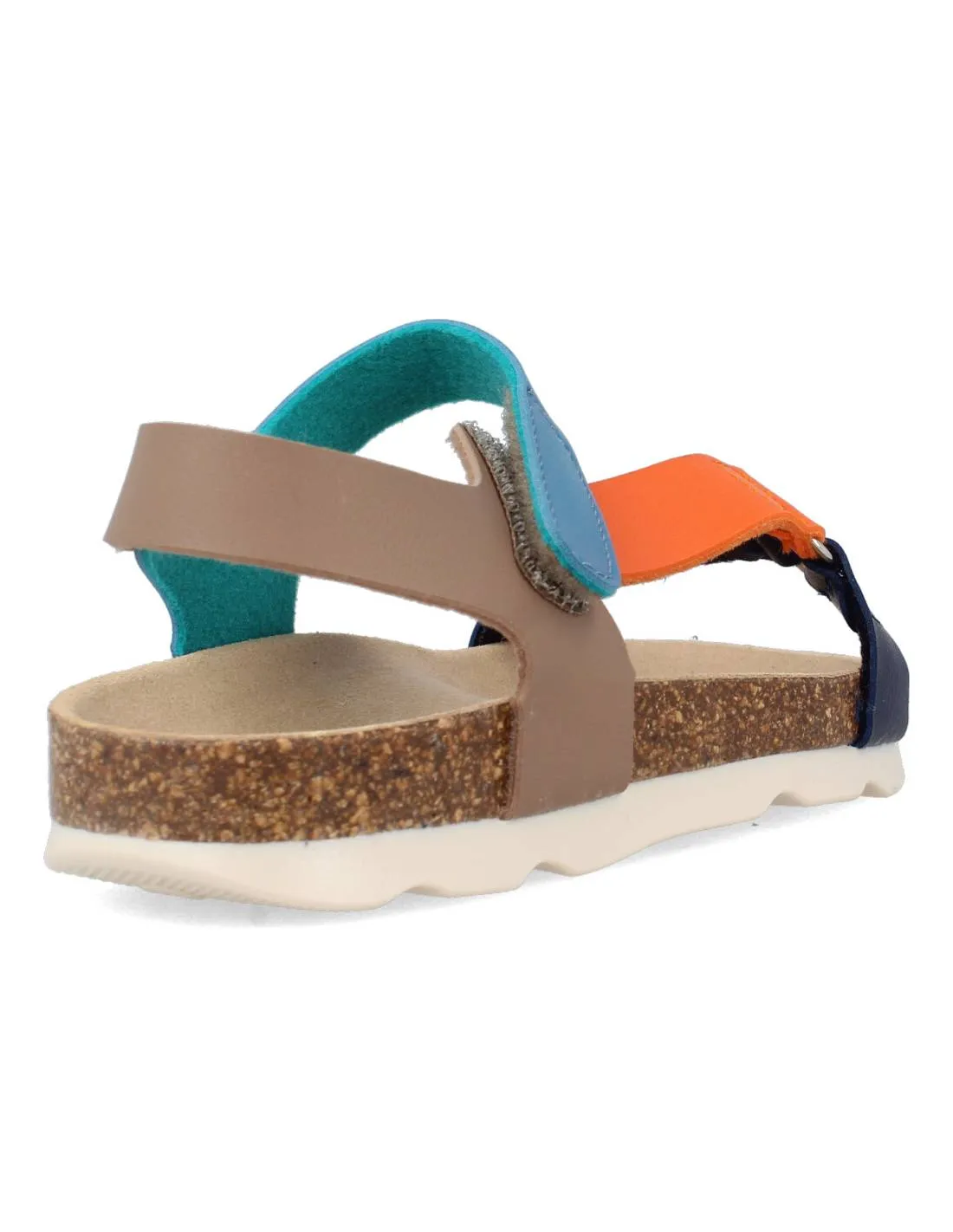 CONGUITOS  SANDALIAS BIO TIRAS MULTICOLOR