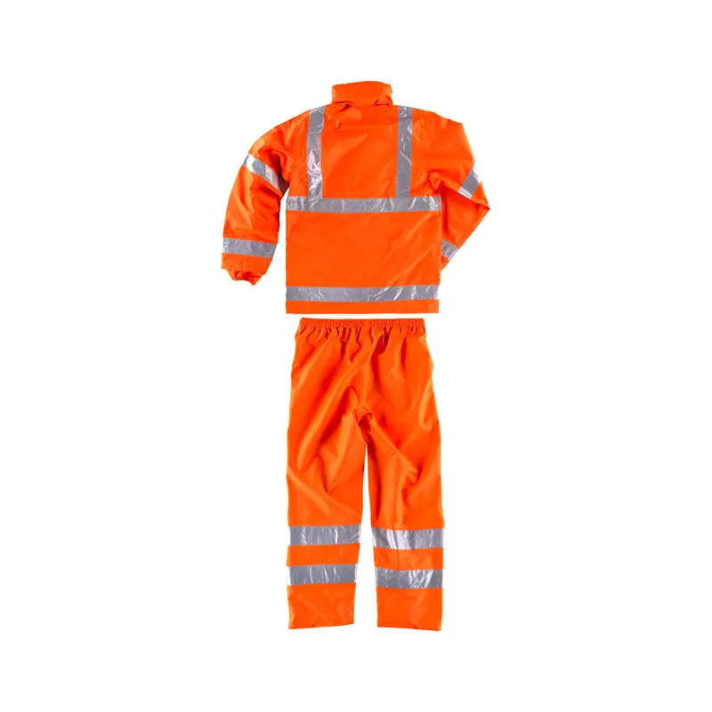 Conjunto workteam lluvia alta visibilidad s2010