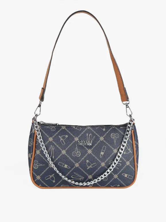 Coveri Collection Bolso baguette con estampados