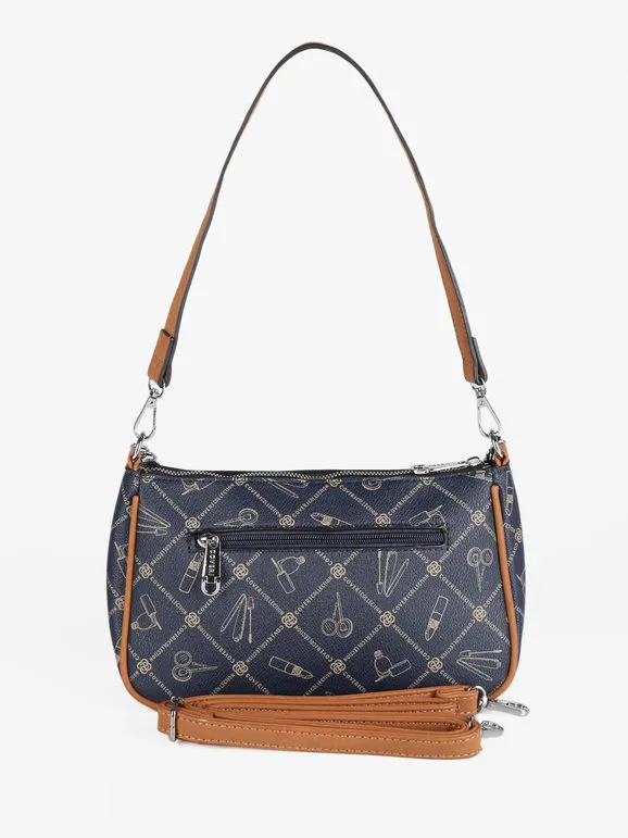 Coveri Collection Bolso baguette con estampados
