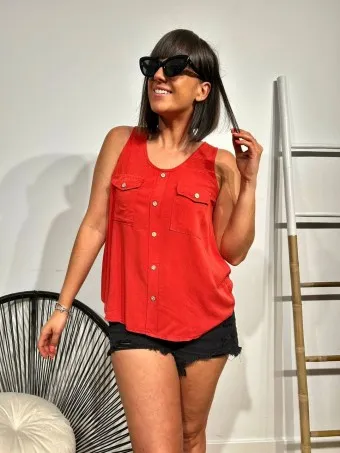 Cuerpo Botones SACHA Rojo
