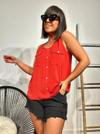 Cuerpo Botones SACHA Rojo