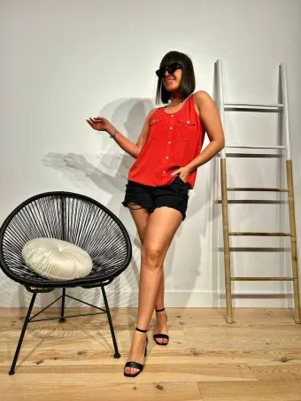 Cuerpo Botones SACHA Rojo