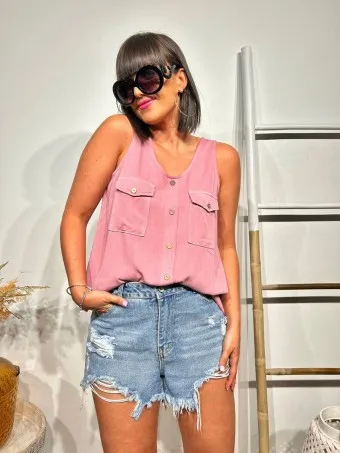 Cuerpo Botones SACHA Rosa Medio