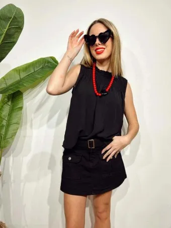 Cuerpo Nido Abeja SATTEL Negro