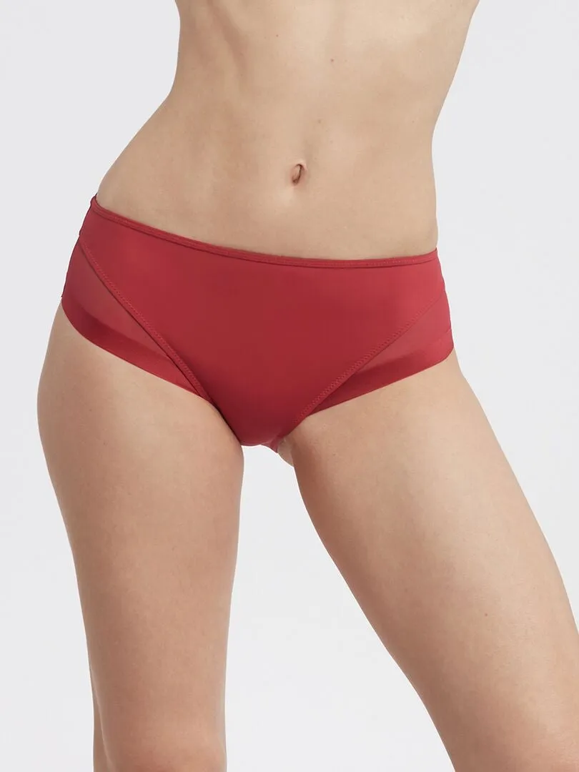 CULOTTE DE MICROFIBRA 'DIM'  ROJO