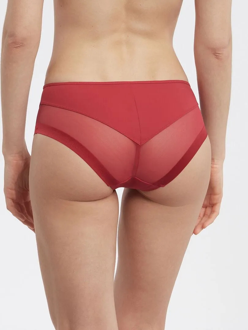 CULOTTE DE MICROFIBRA 'DIM'  ROJO