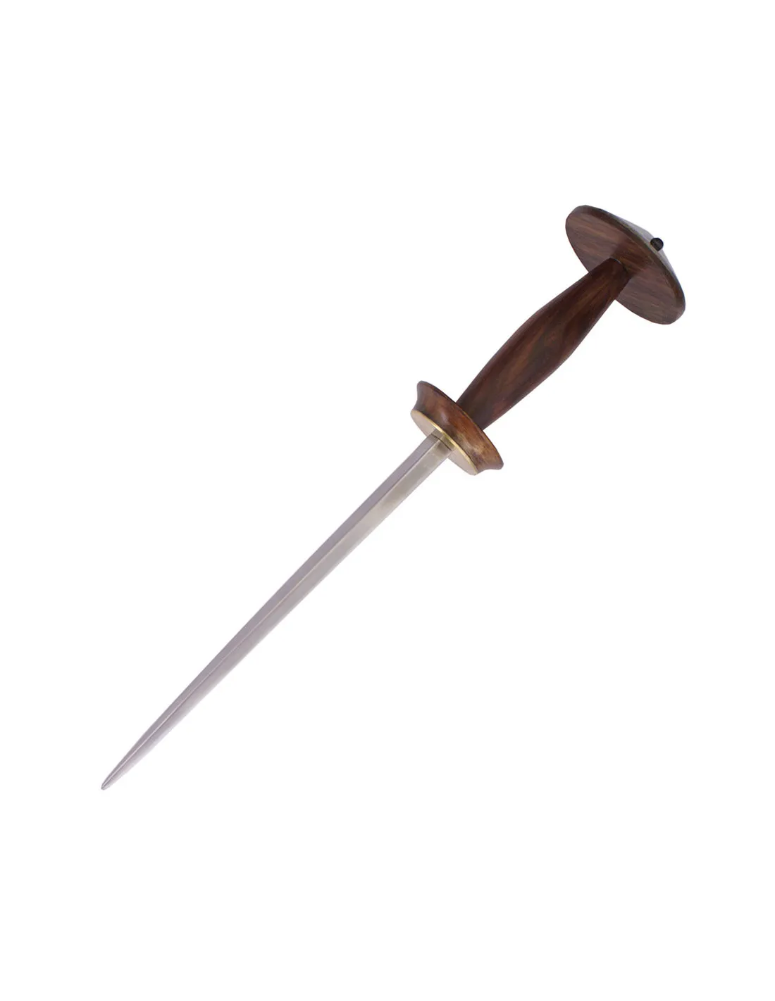 Daga Rondel s. XV con vaina de cuero