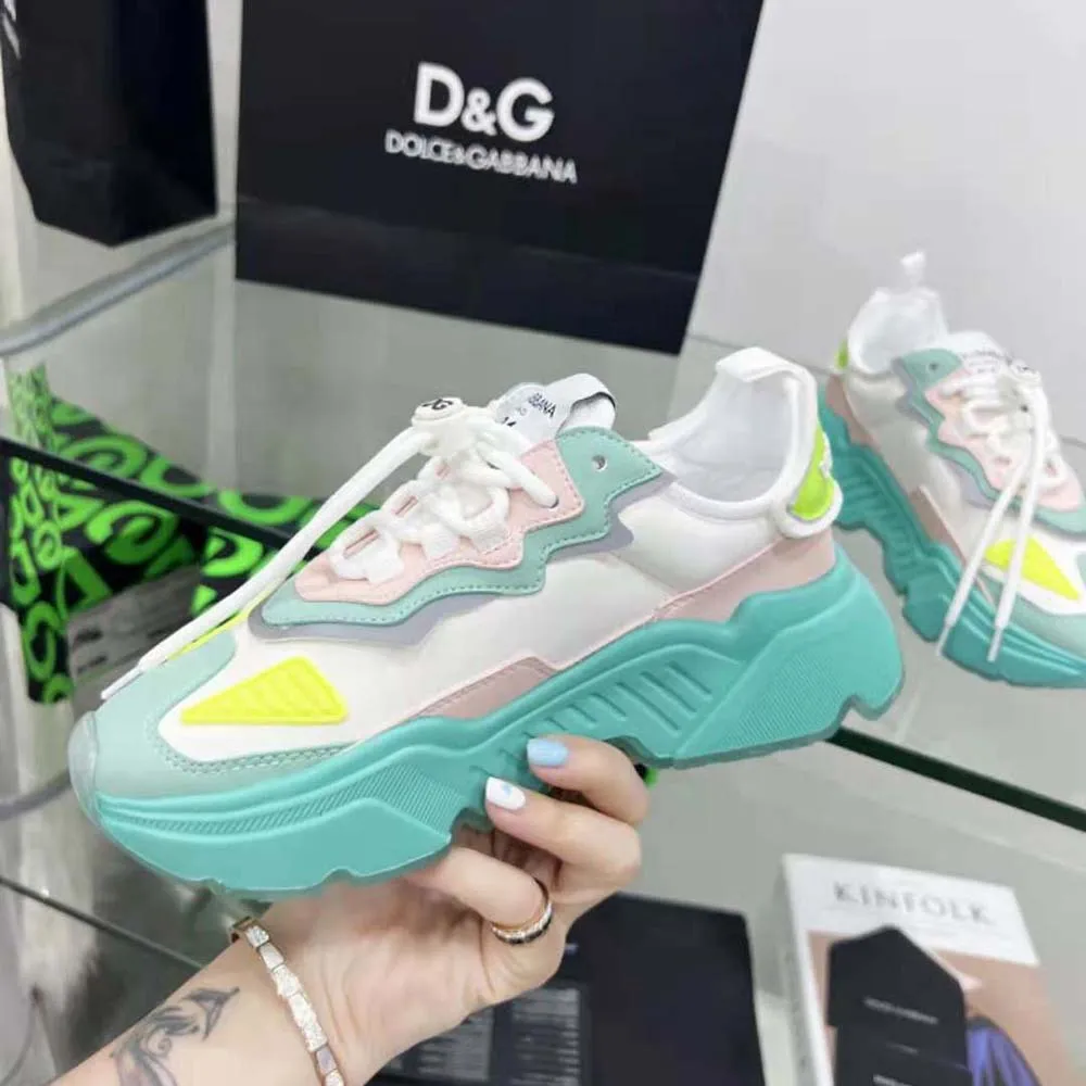 DOLCE GABBANA ZAPATILLAS DAYMASTER UNISEX DE MATERIALES MIXTOS D&GLIMA