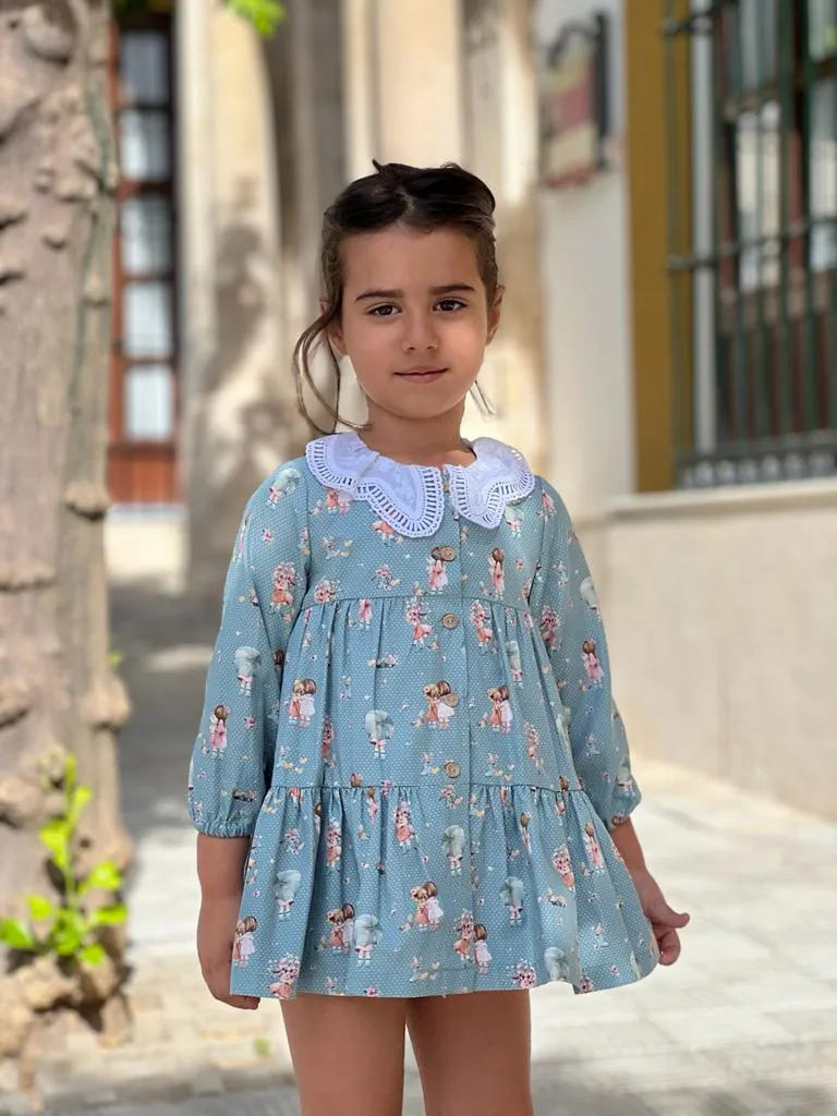 Dress for girl Rapunzel Collection of La Peppa