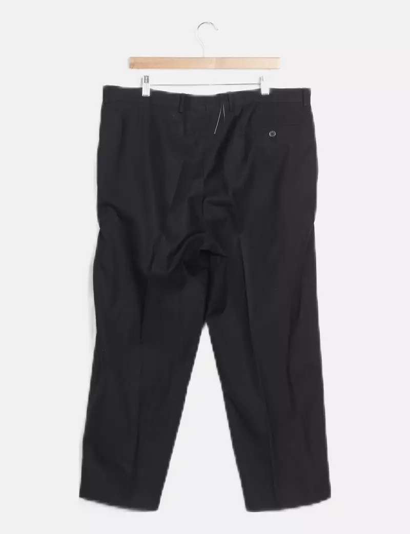 El Corte Inglés Pantalón azul marino recto