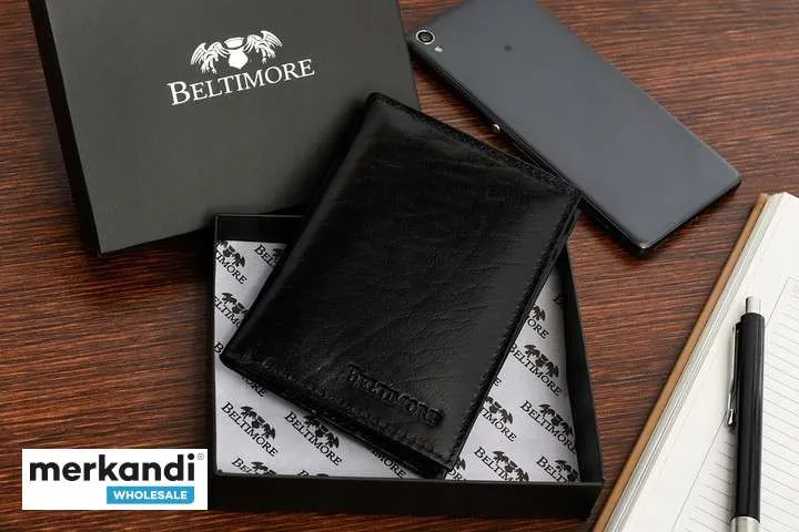 Estuche de cuero para bolígrafos Beltimore rojo G91