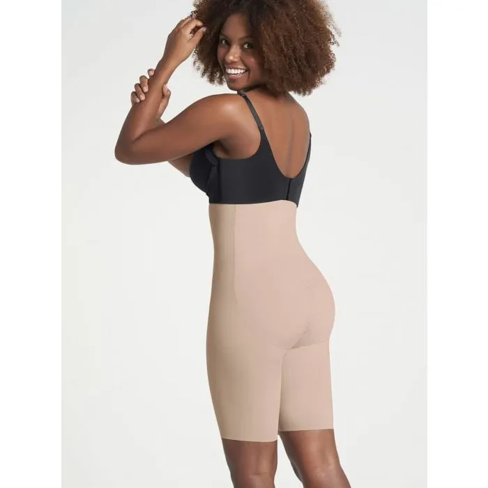 Faja pantalon alta con control moderado en abdomen y cintura Leonisa 012987