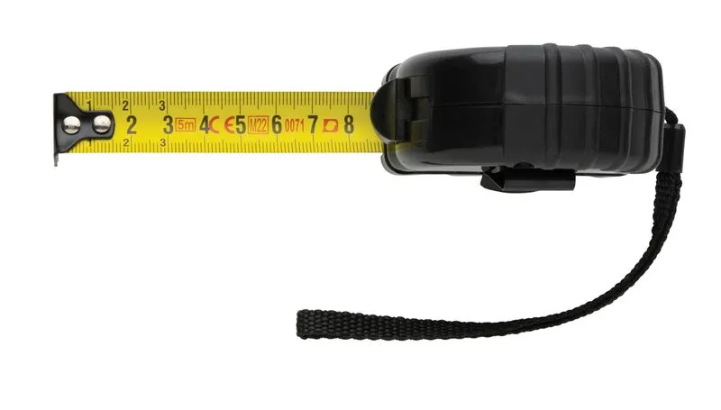 Flexómetro de plástico reciclado RCS 5M/19 mm