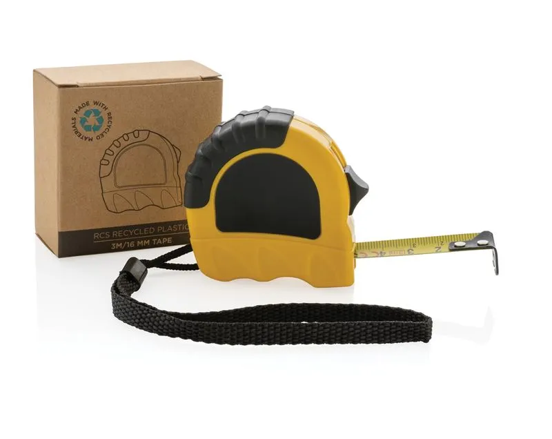 Flexómetro RCS de plástico reciclado 3M/16 mm
