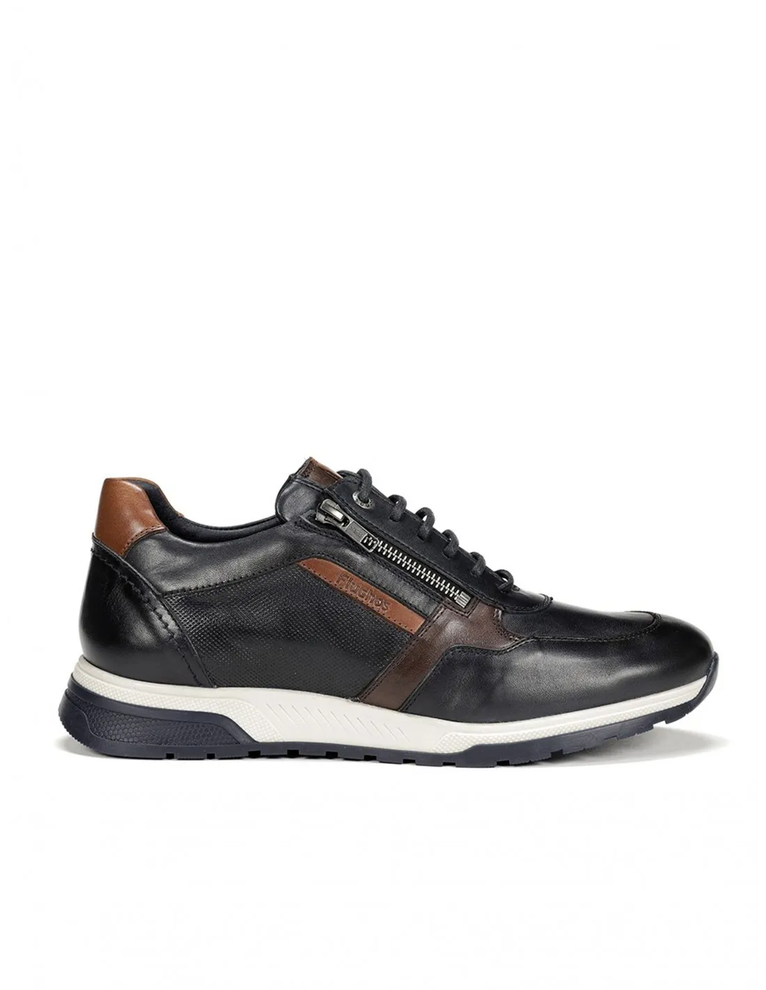 FLUCHOS Zapatillas Deportivas Piel Azul Marino
